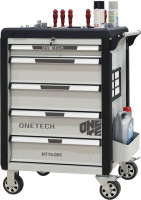 Mobile tool cabinets with 5 drawer