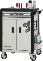 Mobile tool cabinets with 1 drawer