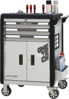 Mobile tool cabinets with 3 drawer