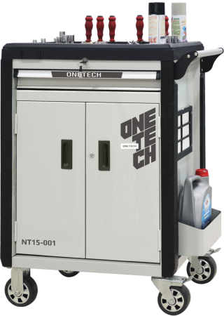 Mobile tool cabinets with 1 drawer